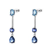 Earrings Brosway Woman FANCY FREEDOM BLUE in Silver Cubic Zirconia FFB133